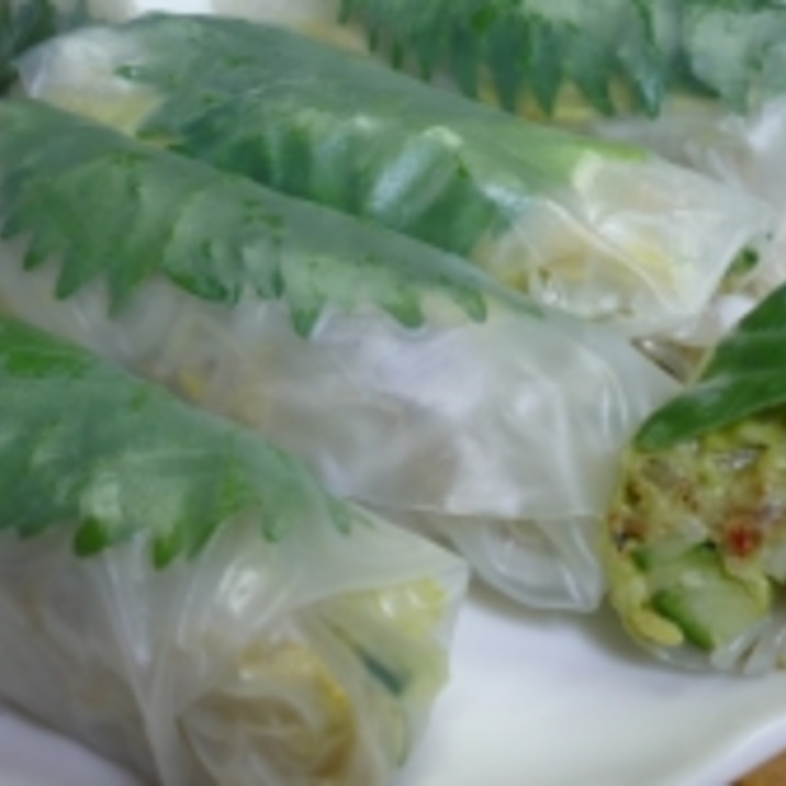 ライスペーパースプリングロール レシピ 作り方 By Yuhwa 楽天レシピ